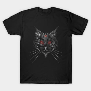 Cyber Hacker Cat T-Shirt